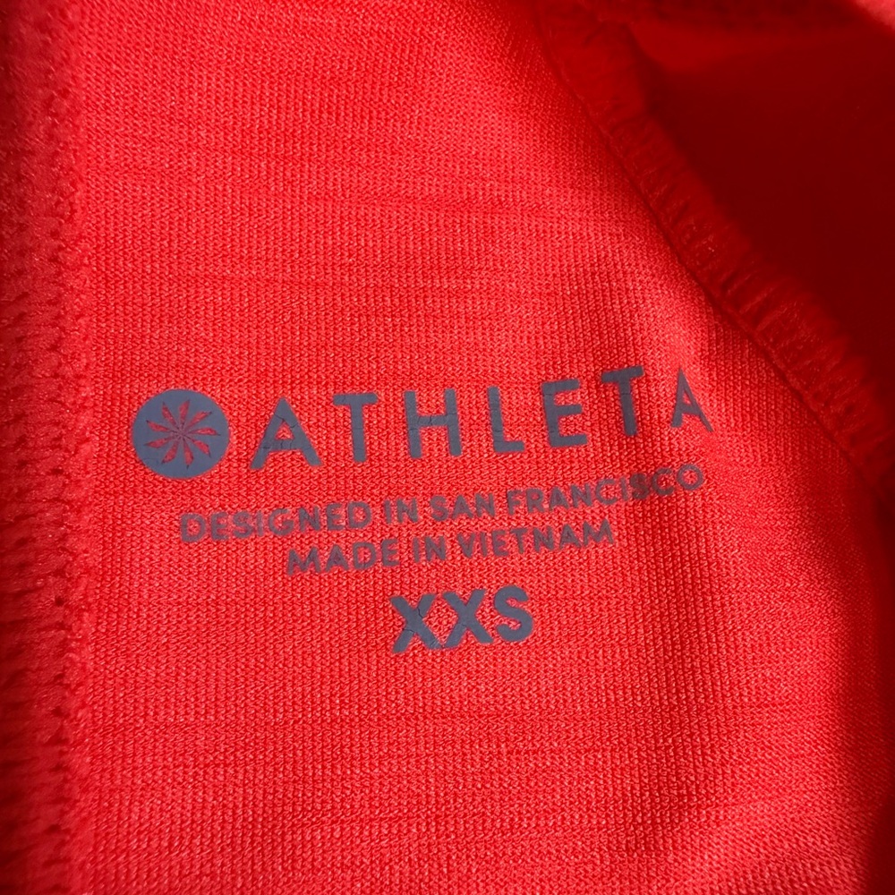 Athleta Pacifica UPF Tank‎ Top – Vibrant Orange 🧡 - Picture 4 of 8